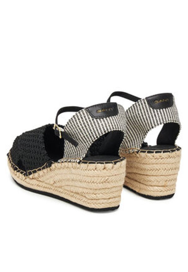 GANT - Gant Espadryle 30568950 Czarny. Kolor: czarny. Materiał: materiał