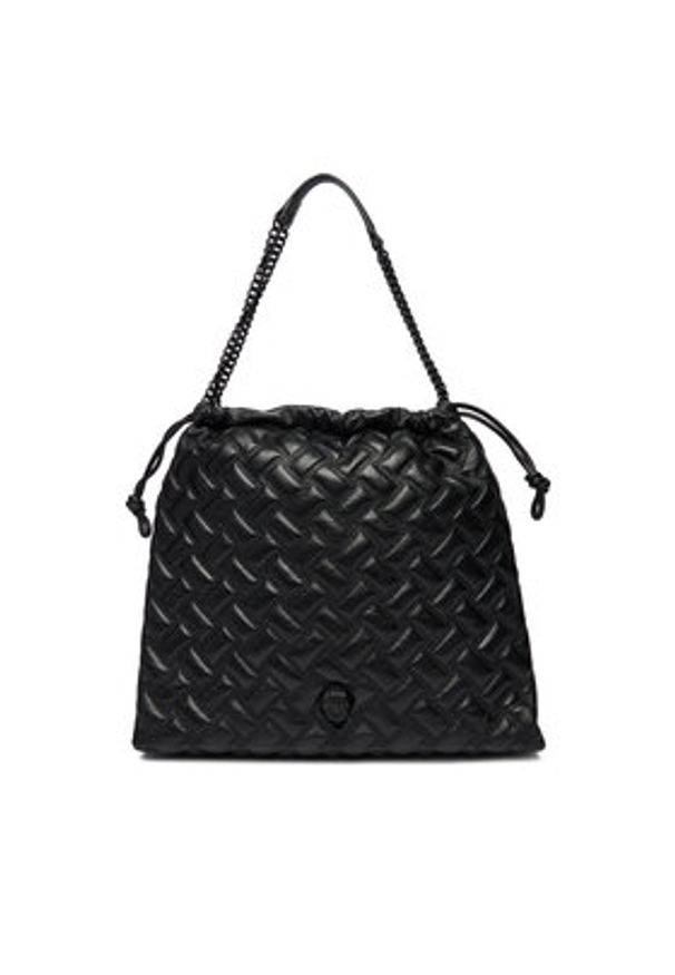Kurt Geiger Torebka Kensington 2053000109 Czarny. Kolor: czarny. Materiał: skórzane