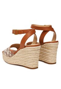 Coach Espadryle CAS80 Brązowy. Kolor: brązowy. Materiał: materiał