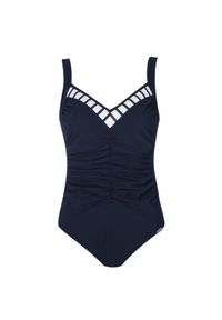 SUNFLAIR - Strój kąpielowy Basic. Kolor: niebieski. Materiał: elastan, poliamid #1