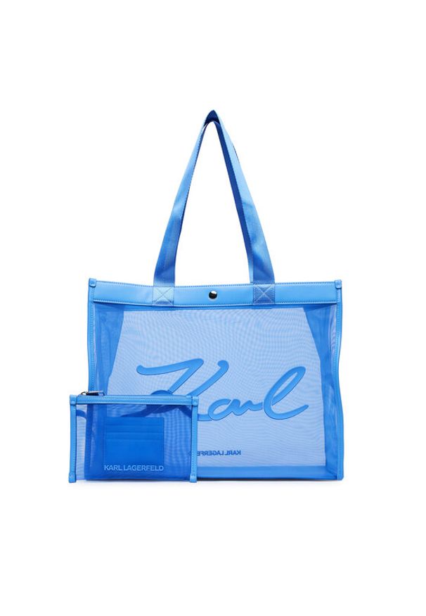 Karl Lagerfeld - KARL LAGERFELD Torebka B2W46070 Srebrny. Kolor: srebrny