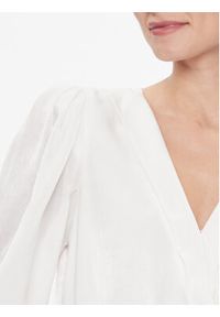 DKNY Bluzka P34ANQ01 Biały Regular Fit. Kolor: biały. Materiał: syntetyk #2