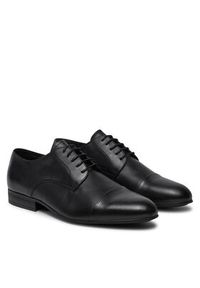 Calvin Klein Półbuty HM0HM01540 Czarny. Kolor: czarny. Materiał: skóra