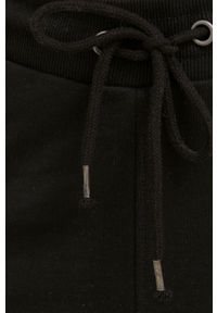 Answear Lab spodnie damskie kolor czarny gładkie. Kolor: czarny. Materiał: dzianina. Wzór: gładki