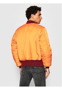 Alpha Industries Kurtka bomber Ma-1 100101 Bordowy Regular Fit. Kolor: czerwony. Materiał: syntetyk