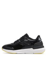 Calvin Klein Sneakersy Flexi Runner Lace Up HW0HW01215 Czarny. Kolor: czarny. Materiał: skóra #4