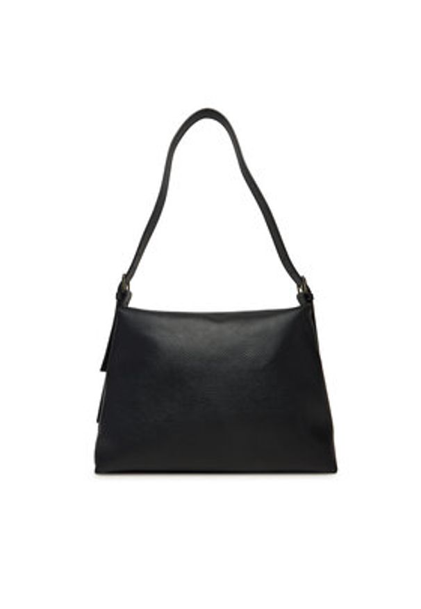 Patrizia Pepe Torebka 8B0257/L148-K103 Czarny. Kolor: czarny. Materiał: skórzane