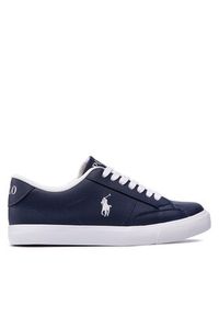 Polo Ralph Lauren Sneakersy Theron Iv RF103430 Granatowy. Kolor: niebieski. Materiał: skóra #4