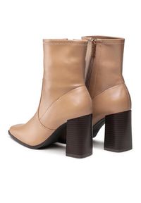 Jenny Fairy Botki LS5618-01 Beżowy. Kolor: beżowy. Materiał: skóra #7