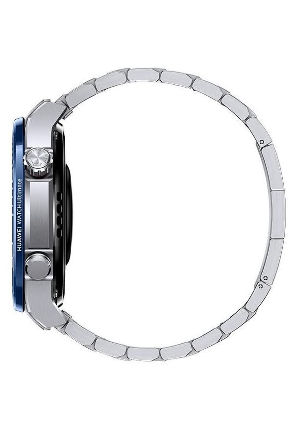 HUAWEI - Huawei Watch Ultimate Voyage srebrny. Rodzaj zegarka: smartwatch. Kolor: srebrny. Materiał: materiał, kauczuk. Styl: biznesowy, klasyczny, sportowy