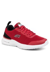 skechers - Skechers Buty Winly 232007/RDBK Czerwony. Kolor: czerwony. Materiał: materiał