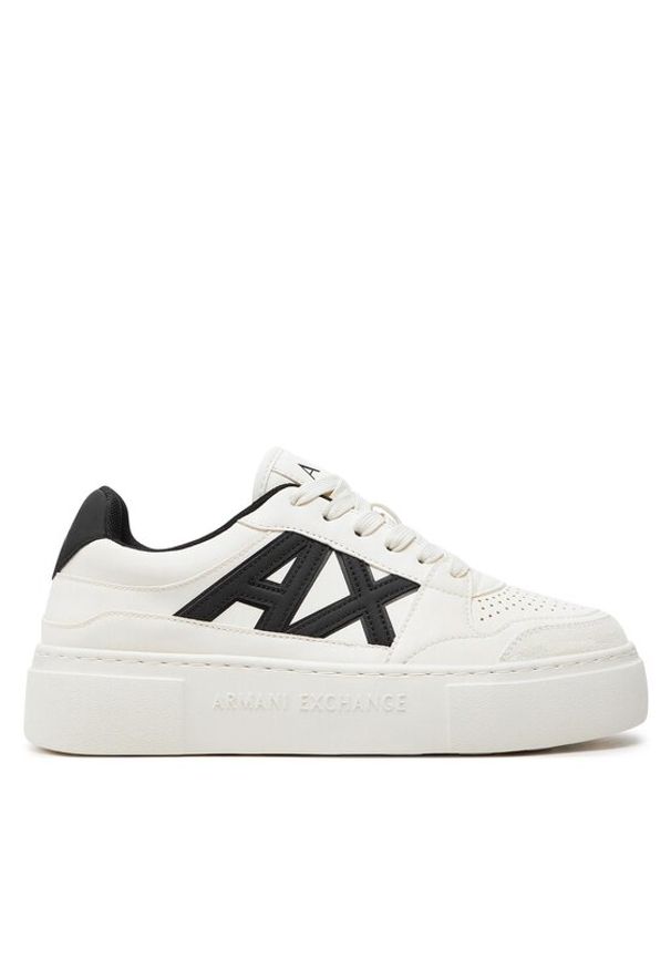 Armani Exchange Sneakersy XDX147 XV830 T052 Biały. Kolor: biały