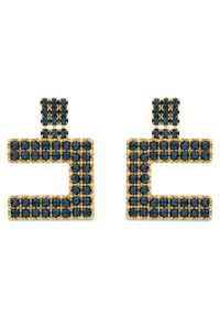 Elisabetta Franchi Kolczyki OR-07-B46E2-V220 Złoty. Materiał: złote. Kolor: złoty