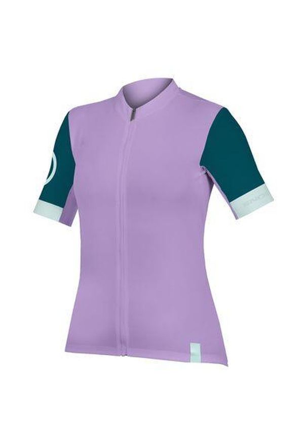 ENDURA - Damski jersey Endura FS260. Kolor: fioletowy. Materiał: jersey. Sport: kolarstwo