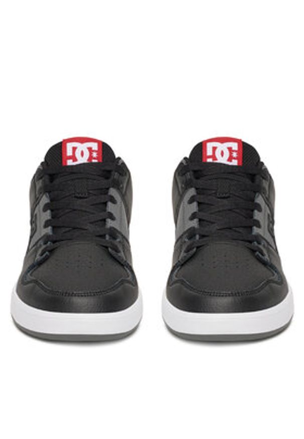 DC Shoes Sneakersy CURE ADYS400073-BLG Czarny. Kolor: czarny. Materiał: skóra