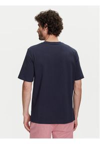 Baldessarini T-Shirt B4 20082.5293 Granatowy Regular Fit. Kolor: niebieski. Materiał: bawełna