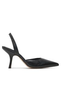 Jenny Fairy Sandały LS5925-01 Czarny. Kolor: czarny. Materiał: skóra #9