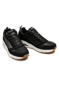 skechers - Skechers Sneakersy Stacre 52468/BKW Czarny. Kolor: czarny. Materiał: skóra #4