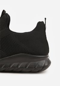 Born2be - Czarne Buty Sportowe Sneakersy Ozdobione Napisem Gallego. Okazja: na co dzień. Kolor: czarny. Wzór: aplikacja, napisy #2