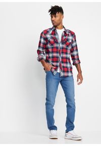 bonprix - Lekkie dżinsy slim fit, straight. Kolor: niebieski #2