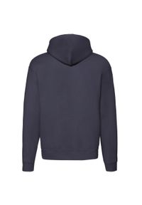 FRUIT OF THE LOOM - Bluza Męska Premium Z Pełnym Zamkiem Błyskawicznym. Kolor: niebieski