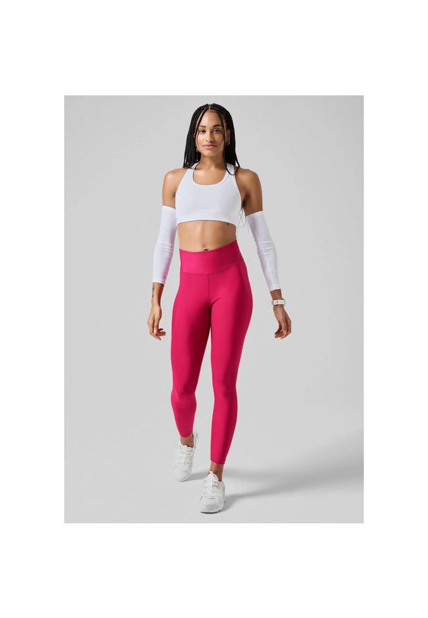 CASALL - Legginsy Damskie Fitness Casall Z Wysokim Stanem. Stan: podwyższony. Kolor: różowy. Sport: fitness