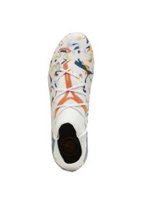 Buty piłkarskie Puma Future 7 Match Creativity FG/AG M 107845 01 białe. Kolor: biały. Materiał: dzianina, syntetyk. Szerokość cholewki: normalna. Sport: piłka nożna #5
