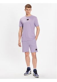 Hugo T-Shirt 50447978 Fioletowy Regular Fit. Kolor: fioletowy #4