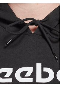 Reebok Bluza Identity Big Logo H54748 Czarny Loose Fit. Kolor: czarny. Materiał: bawełna #6
