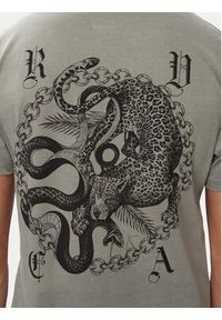 RVCA T-Shirt Benj Battle Ss 23A351540 Zielony Regular Fit. Kolor: zielony. Materiał: bawełna #2
