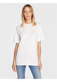 Replay T-Shirt W3698A.000.23188P Biały Regular Fit. Kolor: biały. Materiał: bawełna #1
