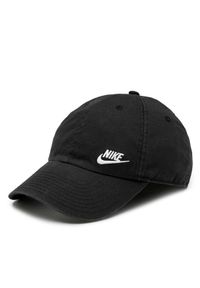 Nike Czapka z daszkiem AO8662-010 Czarny. Kolor: czarny. Materiał: bawełna, materiał