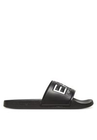 EA7 Emporio Armani Klapki 7X000108 AF15118 UC001 Czarny. Kolor: czarny