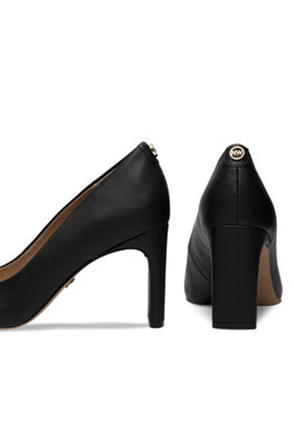 Nine West Czółenka 905901 Czarny. Kolor: czarny. Materiał: syntetyk