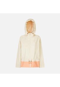Geox - Kurtka GEOX W BULMYA PARKA Beżowy. Kolor: beżowy. Materiał: tkanina