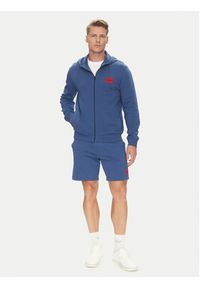 Hugo - HUGO Bluza Daple212 50447972 Niebieski Regular Fit. Kolor: niebieski. Materiał: bawełna #5