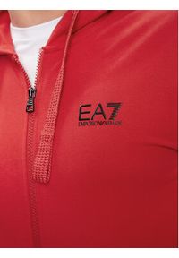 EA7 Emporio Armani Bluza 8NPM03 PJ05Z 1461 Czerwony Regular Fit. Kolor: czerwony. Materiał: bawełna #4