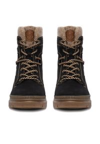 Remonte Trzewiki CEO-D0C77-02 Czarny. Kolor: czarny. Materiał: skóra, zamsz #3