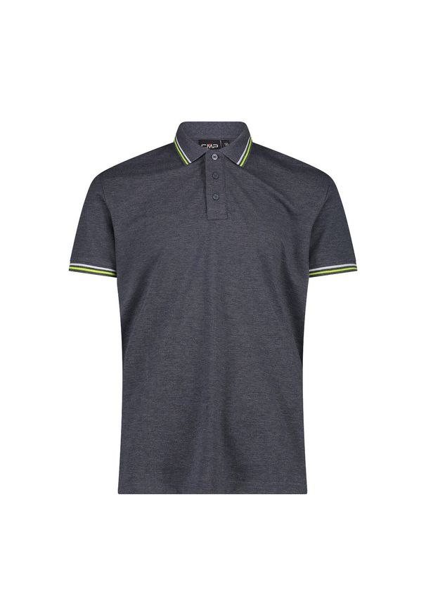 Polo CMP. Typ kołnierza: polo. Kolor: niebieski, wielokolorowy, czarny. Styl: sportowy