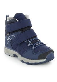 Buty MEINDL Juma Junior Mid. Kolor: niebieski. Styl: sportowy. Sport: turystyka piesza