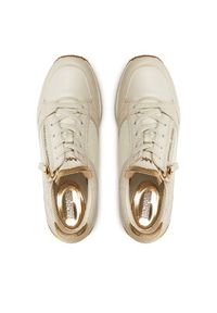 MICHAEL Michael Kors Sneakersy 43F4DBFS3L Écru. Materiał: skóra