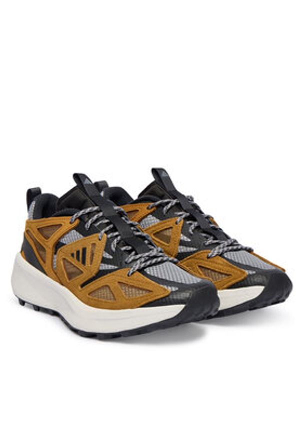 Adidas - adidas Sneakersy Kantai Trail JQ8229 Brązowy. Kolor: brązowy. Materiał: materiał