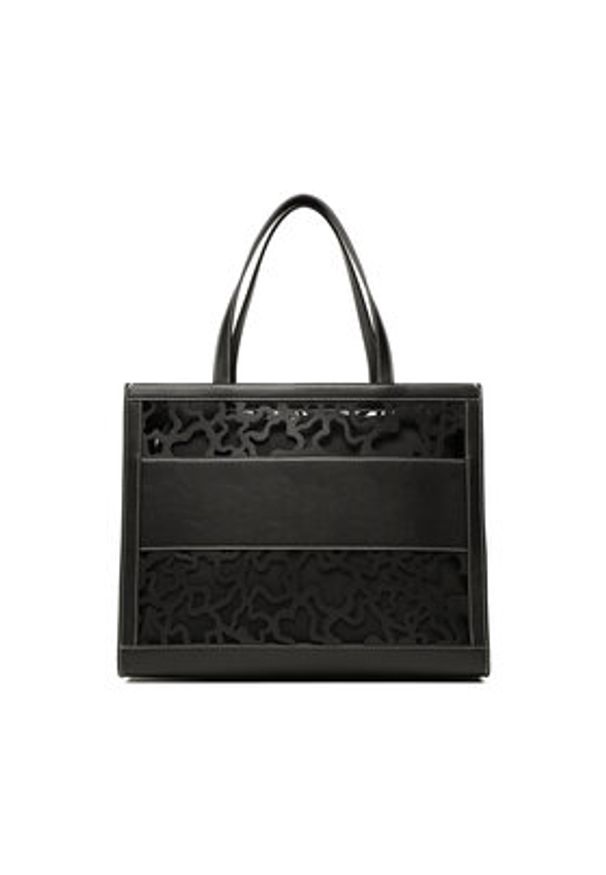 Tous - TOUS Torebka Shopping Xl Amaya K.Shock 2001660651 Czarny. Kolor: czarny. Materiał: skórzane