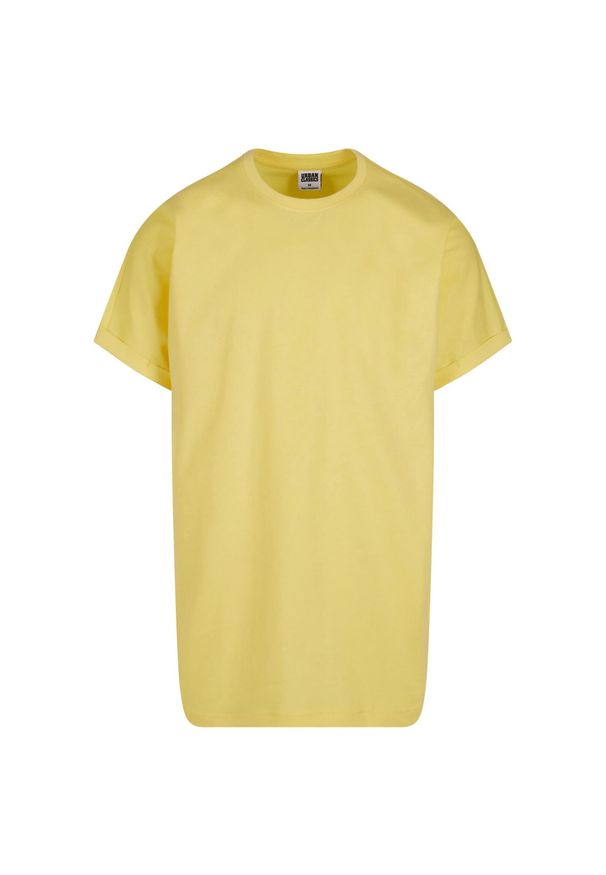 Urban Classics - Męska Koszulka Z Długim Rękawem. Kolor: żółty, pomarańczowy, wielokolorowy. Długość rękawa: długi rękaw. Długość: długie. Sport: turystyka piesza