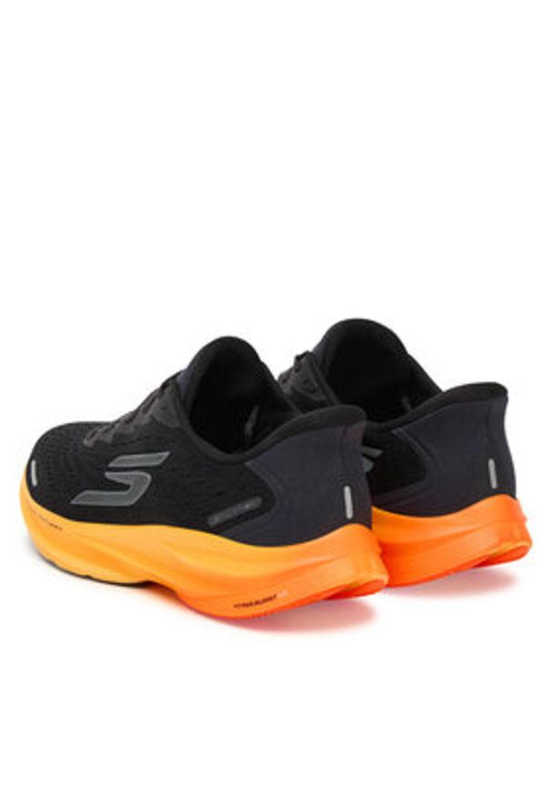 skechers - Skechers Buty do biegania Aero Spark 246205/DKCC Czarny. Kolor: czarny. Materiał: materiał