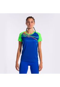 Damski jersey Joma Elite X. Kolor: wielokolorowy, niebieski, pomarańczowy. Materiał: jersey #2