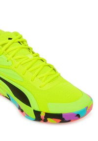 Puma Buty do koszykówki Court Pro Marble 311394 02 Żółty. Kolor: żółty. Materiał: materiał. Sport: koszykówka