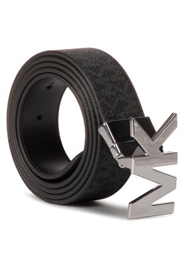 MICHAEL Michael Kors Pasek Męski 34Mm Ctfr Mk Buckle Belt 39H9LBLY1U Czarny. Kolor: czarny. Materiał: skóra