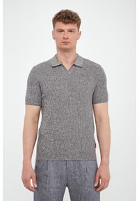 JOOP! Jeans - Polo męskie dzianinowe Adrianor JOOP! JEANS. Typ kołnierza: polo. Materiał: dzianina #3