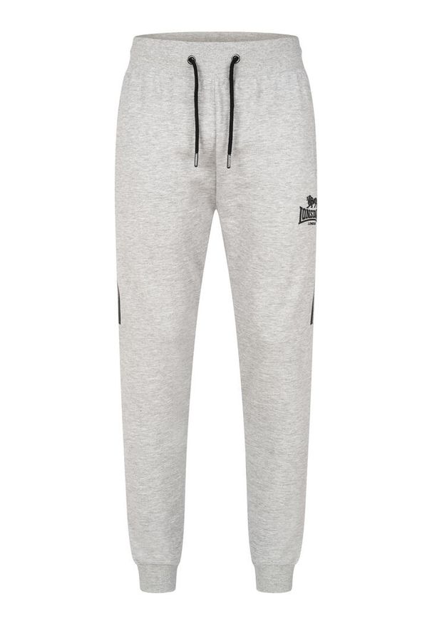 Spodnie do biegania Lonsdale Grinstead. Kolor: czarny, szary, wielokolorowy. Materiał: dresówka. Sport: fitness